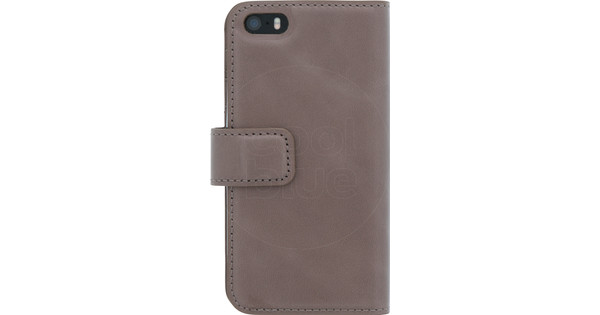 Senza Pure Leather Wallet Apple 5/5S/SE Book Bruin - Coolblue - Voor 23.59u, morgen in huis