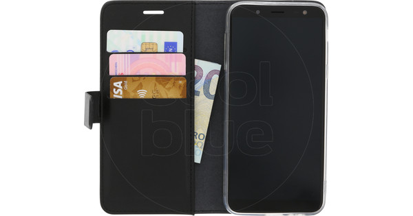 Verlating Bloeien Omringd Azuri Wallet Magneet Samsung Galaxy J6 (2018) Book Case Zwart - Coolblue -  Voor 23.59u, morgen in huis