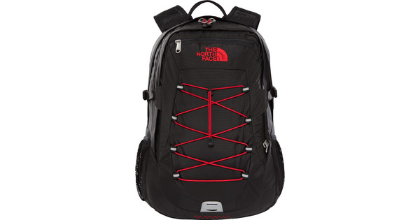 the north face borealis classic black red