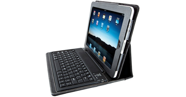 legering Rimpels terras Kensington Keyfolio Leather Case with Keyboard Apple iPad Qwerty - Coolblue  - Voor 23.59u, morgen in huis