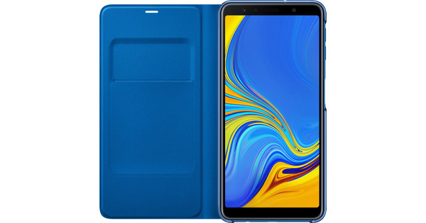 kraan Universiteit Suradam Samsung Galaxy A7 (2018) Wallet Book Case Blauw - Coolblue - Voor 23.59u,  morgen in huis