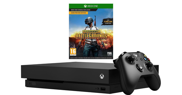 Vrijgevigheid duizend Architectuur Microsoft Xbox One X 1 TB PlayerUnknown's Battlegrounds - Coolblue - Voor  23.59u, morgen in huis