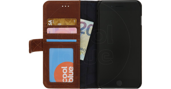 Wegversperring Verbetering Oordeel Decoded Leather Wallet Case Apple iPhone 7 Plus/8 Plus Brown - Coolblue -  Before 23:59, delivered tomorrow