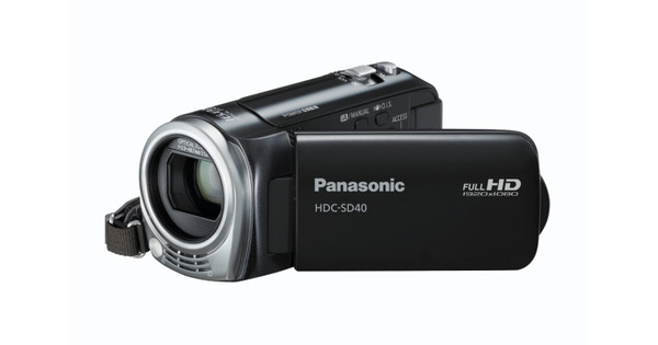 Panasonic HDC-SD40 Black - Coolblue - Voor 23.59u, morgen in huis