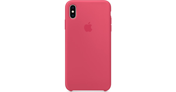 iPhone XS Max Silicone Case - Hibiscus - Apple