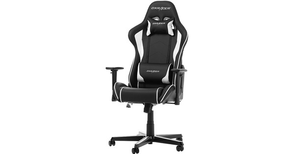 DXRacer FORMULA Gaming Chair Zwart/Wit - - Voor 23.59u, in huis