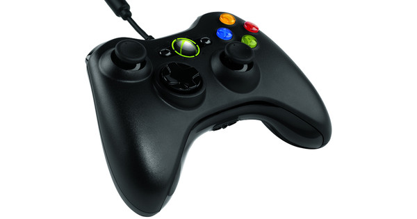 Xbox 360 hot sale controller black