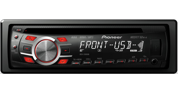 Omhoog gaan lont Ochtend Pioneer DEH-2300UB Autoradio - Coolblue - Voor 23.59u, morgen in huis