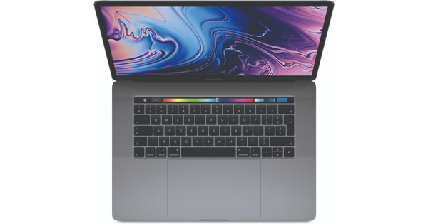 Apple MacBook Pro 15-inch Touch Bar (2018) 16/512GB 2.2GHz Space Gray -  Coolblue - Before 23:59, delivered tomorrow