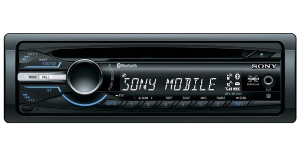 Belichamen lezing geest Sony MEX-BT2900 Autoradio & Bluetooth Carkit - Coolblue - Voor 23.59u,  morgen in huis