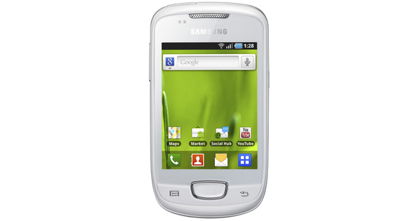 Samsung Galaxy Mini Chic White KPN Prepaid