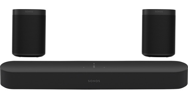 sonos beam and 2 sonos one