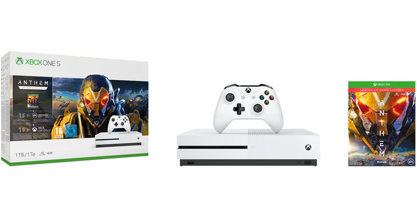 xbox one s 1tb anthem bundle