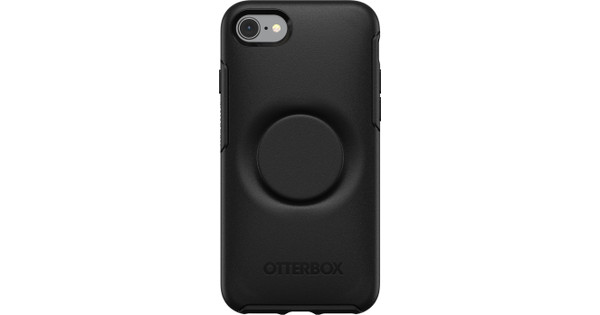 OtterBox Otter + Pop Symmetry Apple iPhone SE 2022 / SE 2020 / 8 / 7 Back Cover Black