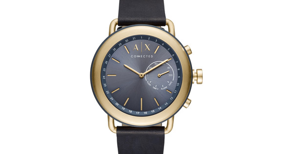 Armani Exchange Connected Blue / Gold - Coolblue - Before 23:59, delivered  tomorrow