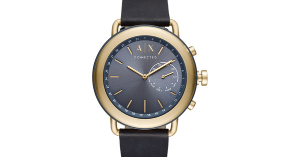 Armani Exchange Connected Blue Gold Coolblue Before 23 59