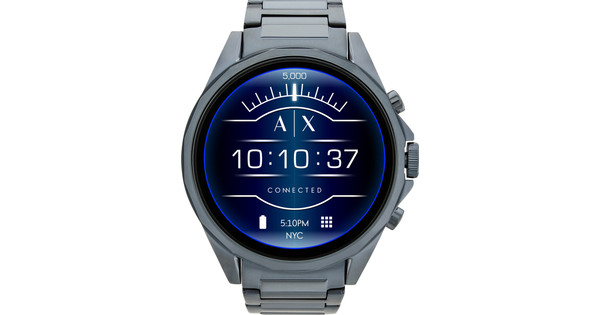 armani exchange connected gen 4 gold tone smartwatch