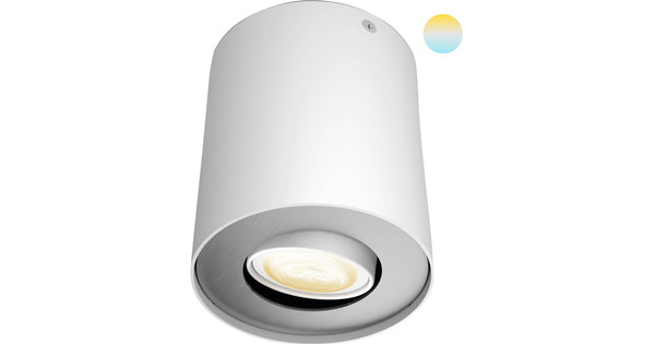 privaat pijn schattig Philips Hue Pillar Extra Single Spot Wit - Smart lampen - Coolblue