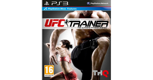 Jogo Ufc Personal Trainer E Leg Strap Move Ps3 Midia Fisica