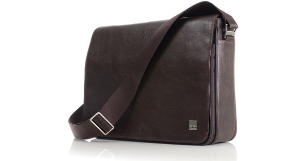 Knomo Bungo Messengerbag 15 4 Bruin Coolblue Voor 23.59u morgen in huis