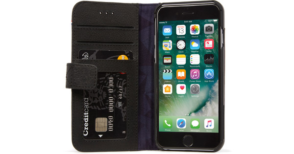 Decoded Wallet Apple Iphone Se 2 8 7 6 6s Book Case Leather Black Coolblue Before 23 59 Delivered Tomorrow