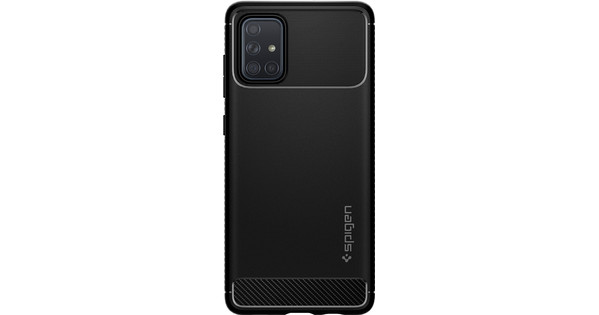 Spigen Rugged Armor Samsung Galaxy A71 Back Cover Black