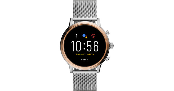 Fossil smartwatches rose on sale gold