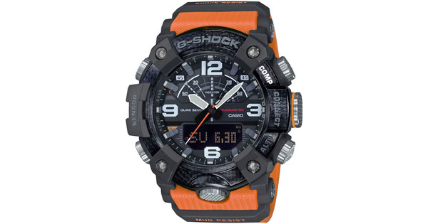 Redenaar verontschuldigen doos Casio G-Shock Mudmaster GG-B100-1A9ER Zwart/Oranje - Coolblue - Voor  23.59u, morgen in huis