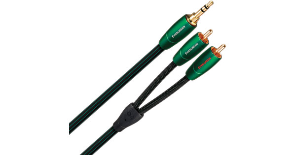 AudioQuest Evergreen 3.5mm to RCA 2 meters