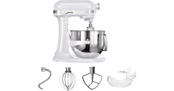 grot Overeenkomstig met Geniet KitchenAid Artisan Mixer 5KSM7580XEFP Bowl-Lift Parelmoer - Coolblue - Voor  23.59u, morgen in huis