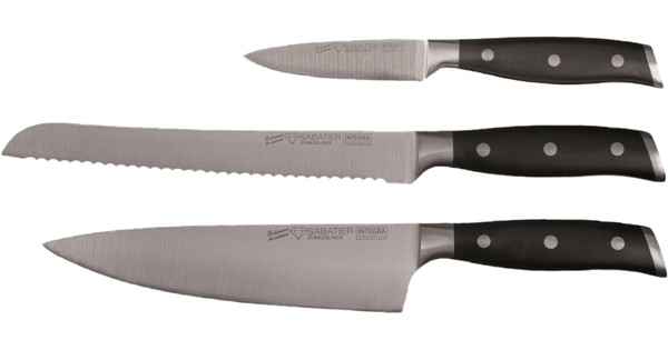 Diamond Sabatier Integra Knife set (3-piece)