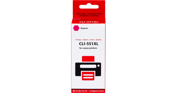 Pixeljet CLI-551 XL Cartridge Magenta