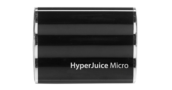 HyperJuice Micro Battery Pack Black iPhone / USB - Coolblue - Voor 23 ...