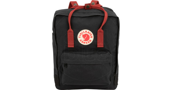 bekken Rot ochtendgloren Fjällräven Kånken Black/Ox Red 16L - Coolblue - Voor 23.59u, morgen in huis