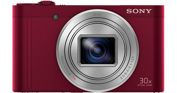 Sony CyberShot DSC-WX500 Red - Coolblue - Before 23:59, delivered 