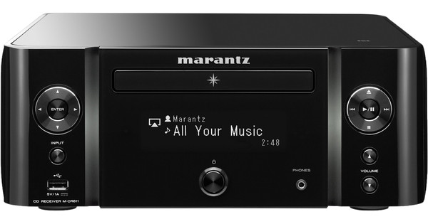 Marantz M-CR611 Black - Coolblue - Before 23:59, delivered tomorrow