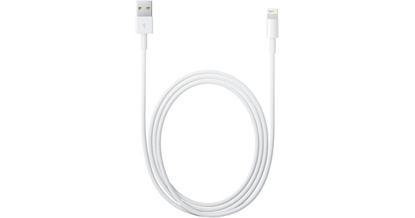 Terughoudendheid Fervent ruw Apple Lightning naar Usb A Kabel 2 Meter - Coolblue - Voor 23.59u, morgen  in huis