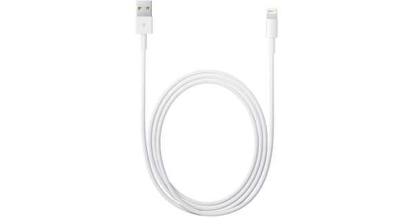 Onderstrepen fontein atoom Apple Lightning naar Usb A Kabel 2 Meter - Coolblue - Voor 23.59u, morgen  in huis