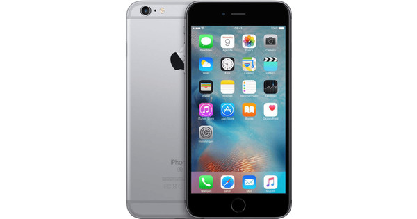 Absurd Analist Assimileren Apple iPhone 6s 32GB Space Gray - Coolblue - Voor 23.59u, morgen in huis