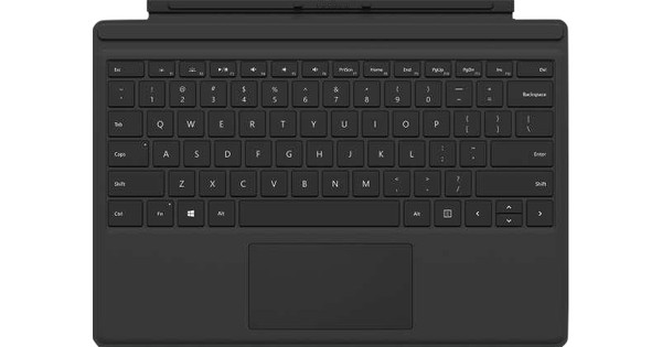 Microsoft Surface Pro Type Cover (for Surface Pro 4-7) (QWERTY English) Black (Refurbished