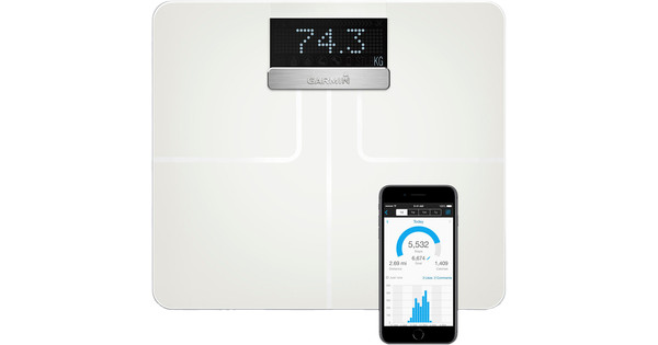 Garmin Index Smart Scale Wit Coolblue Voor 23.59u morgen in huis