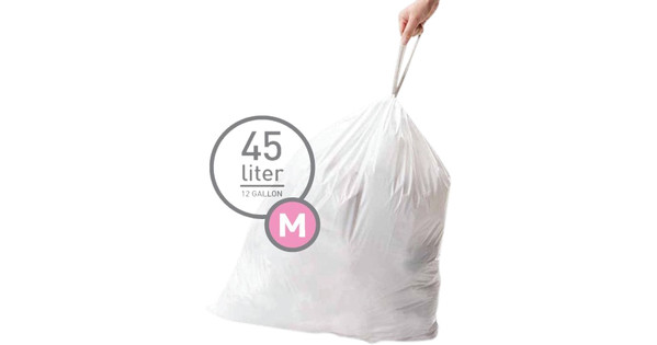 Simplehuman Trash Bags Code N - 45-50L (60 units) - Coolblue