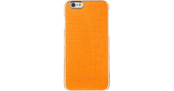 Richmond & Finch Framed Rosé Reptile Apple iPhone 6/6s Oranje