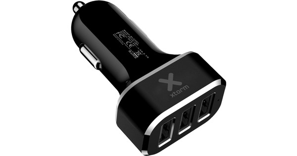 Groen verkoudheid Opnieuw schieten Xtorm (A-Solar) Power Autolader 3 USB - Coolblue - Voor 23.59u, morgen in  huis