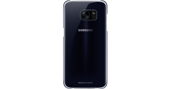 Samsung Galaxy S7 Edge Clear Cover Black - Coolblue - 23:59, delivered tomorrow