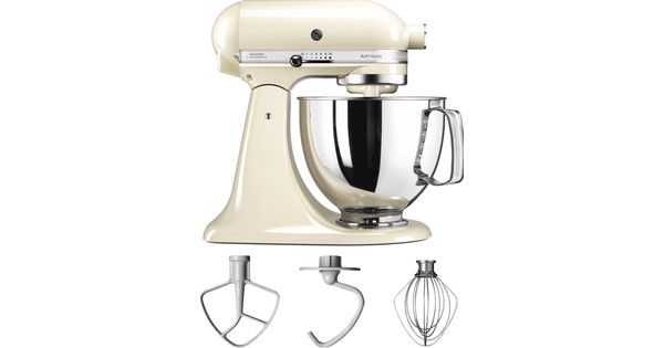 Pijlpunt Verslagen Arashigaoka KitchenAid Artisan Mixer 5KSM125 Amandelwit - Coolblue - Voor 23.59u,  morgen in huis