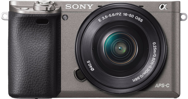 Sony Alpha A6000 Grijs + PZ 16-50mm OSS