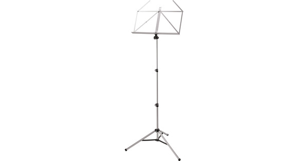 K&M 101 Muziekstandaard Zwart incl. Tas 3x Set