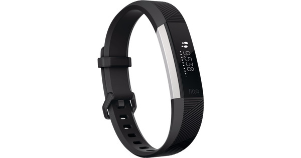 deuropening te ontvangen Gearceerd Fitbit Alta HR Zwart - S - Slimme horloges - Coolblue