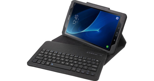 Just in Case Samsung Galaxy Tab A (2016/2018) Toetsenbord Hoes QWERTY Coolblue - 23.59u, morgen in huis